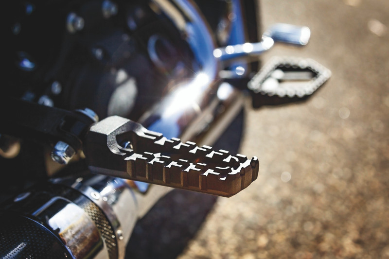 Kuryakyn #3599 - Riot Pegs Without Adaptor Satin Black