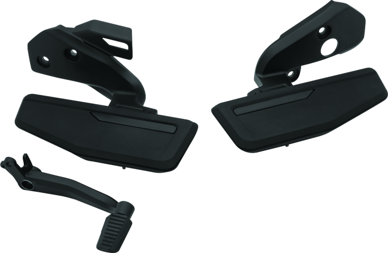 Kuryakyn #3283 - Omni Driver Floorboard Kit  For GL1800 with DCT Satin Black