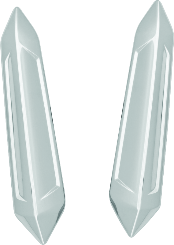 Kuryakyn #3277 - Omni Windshield Trim For GL1800 Chrome