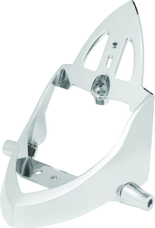 Kuryakyn #3128 - Rear Turn Signal & License Plate Mount Indian Chrome