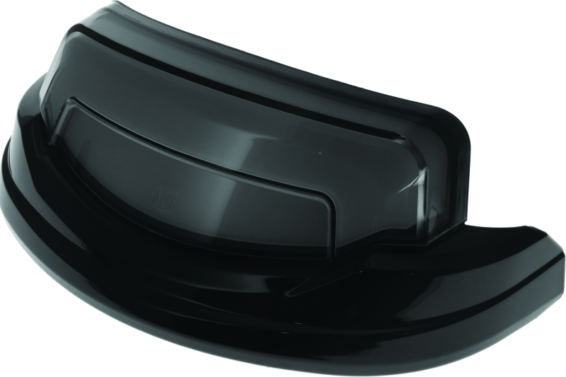 Kuryakyn #2967 - Tracer Rear Fender Tip Light Gloss Black Smoke Lens