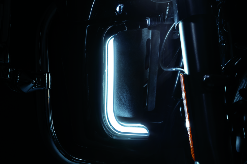 Kuryakyn #2956 - Tracer LED Fairing Lower Accents Chrome