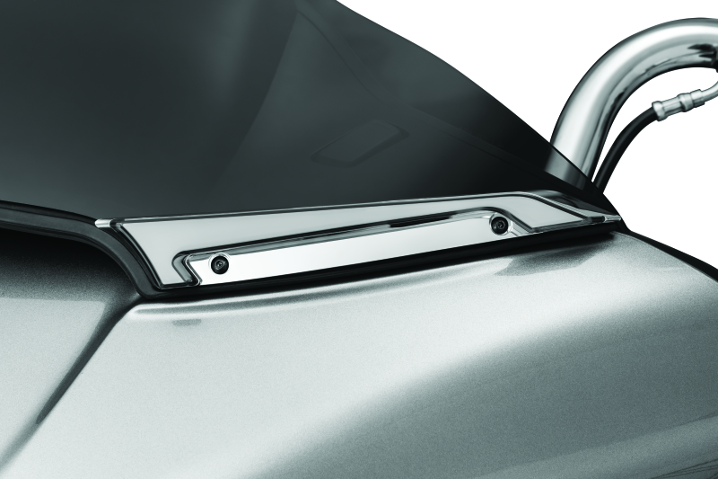 Kuryakyn #2945 - Tracer Windshield Trim Lights Chrome