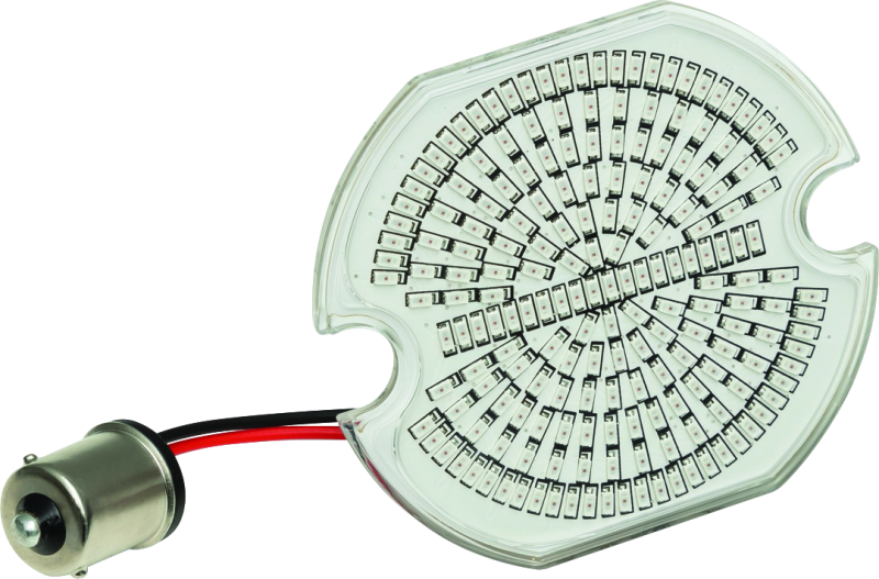 Kuryakyn #2940 - Luminez L.E.D Rear Turn Signal Insert 1156 Red Flat Style