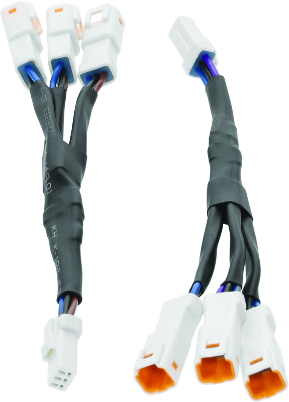 Kuryakyn #2929 - 3-Pin Y-Connectors For Tracer Lights (Pair)