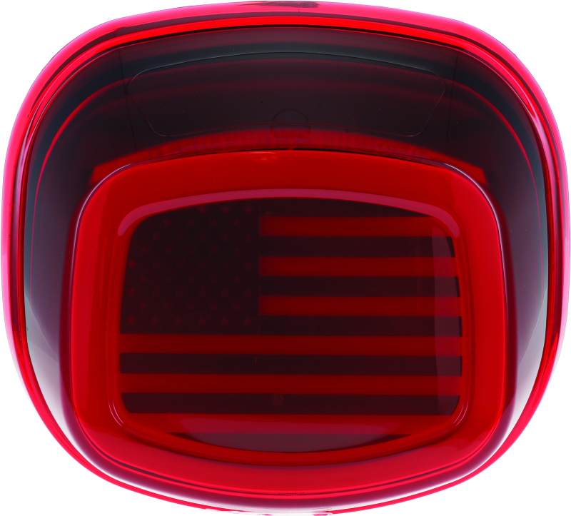 Kuryakyn #2925 - Freedom Taillight Red Lens Without License Light