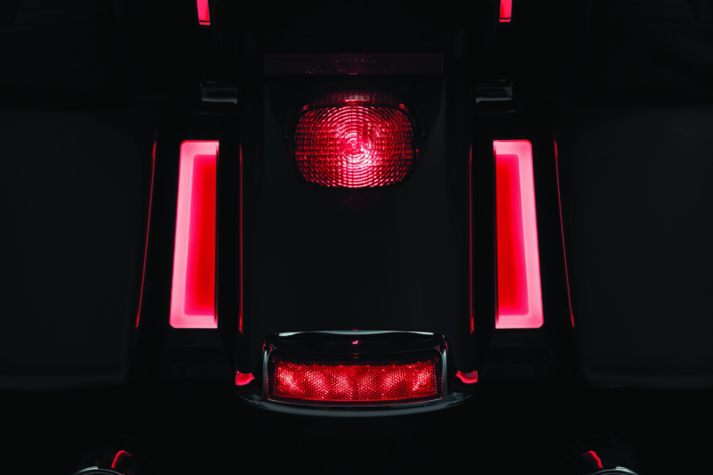 Kuryakyn #2901 - Tracer L.E.D. Inserts For Saddlebag Supports Black