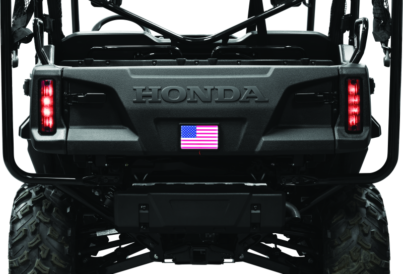 Kuryakyn #2892 - Freedom Flag LED 4in X 6in Black