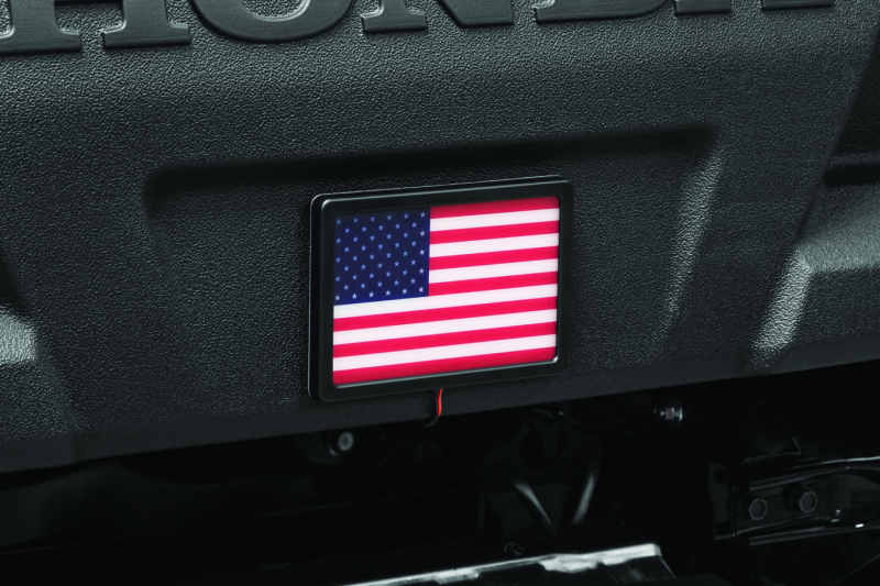Kuryakyn #2892 - Freedom Flag LED 4in X 6in Black