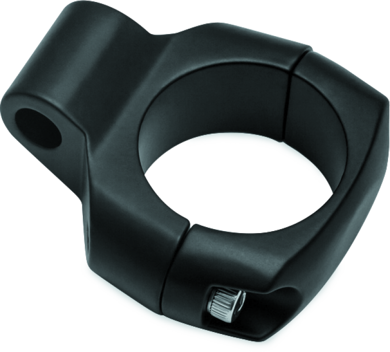 Kuryakyn #2792 - Mirror Adapter 1-1/4inch Bars Mount Satin Black