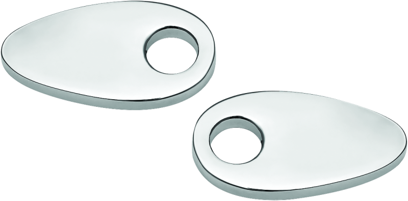 Kuryakyn #2577 - Fender Strut Plates Chrome