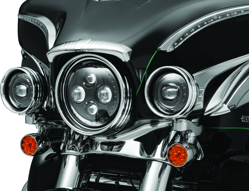 Kuryakyn #2474 - Orbit 4-1/2in Passing Lamps Black