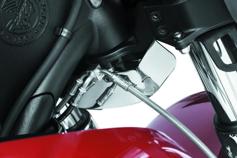 Kuryakyn #1946 - Lower Triple Tree Wind Deflector Chrome