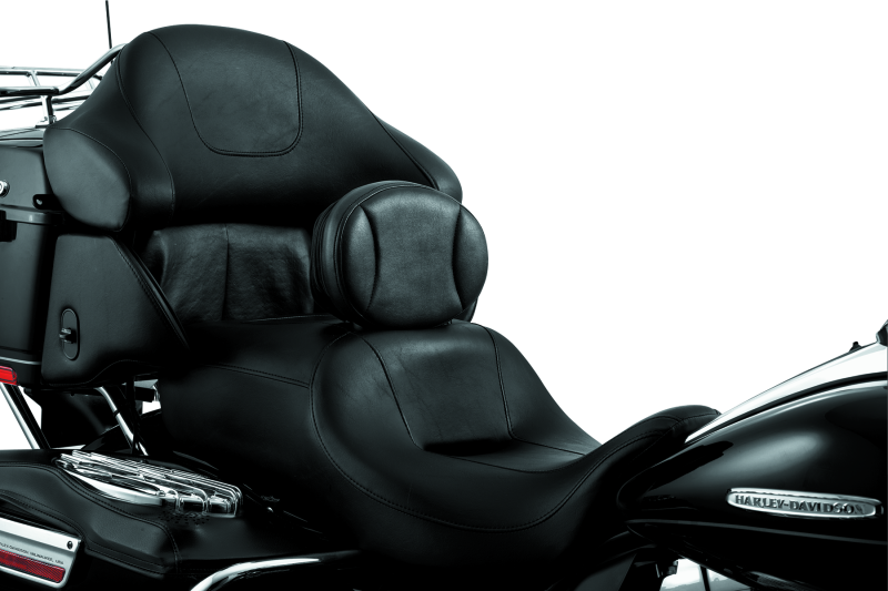Kuryakyn #1670 - Plug-In Driver Backrest 97-Up Touring Chrome