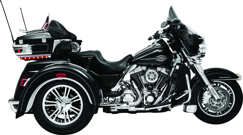 Kuryakyn #1482 - Passenger Drink Holder With Basket 98-13 Touring Right Side Chrome