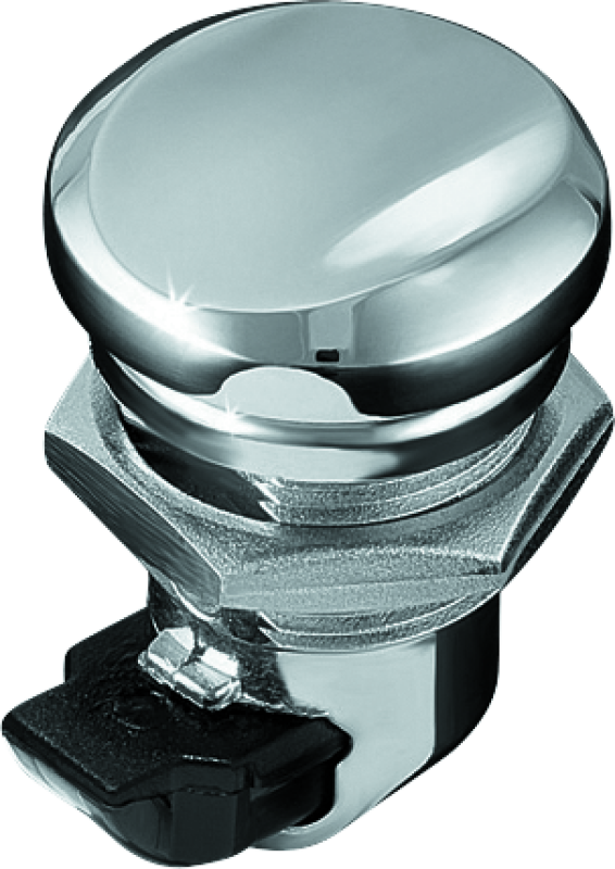 Kuryakyn #1467 - Push-Button Fuel Door Latch Chrome