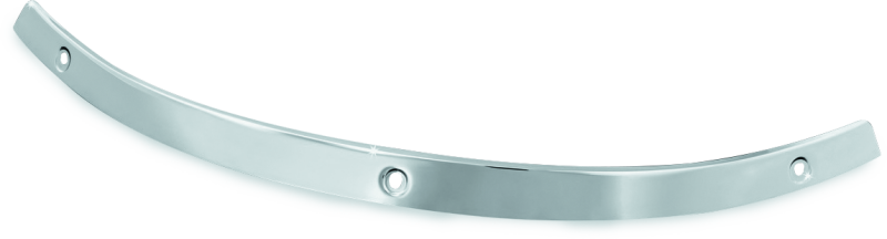 Kuryakyn #1387 - Smooth Windshield Trim 14-Up Touring Chrome