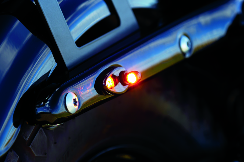 Kuryakyn #2578 - Fender Strut Cover Plates Gloss Black