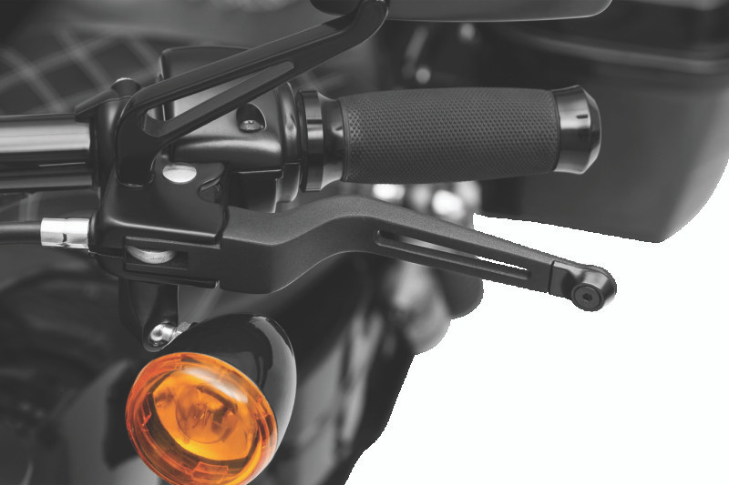 Kuryakyn #6682 - Dillinger Levers 96-Up Cable Black