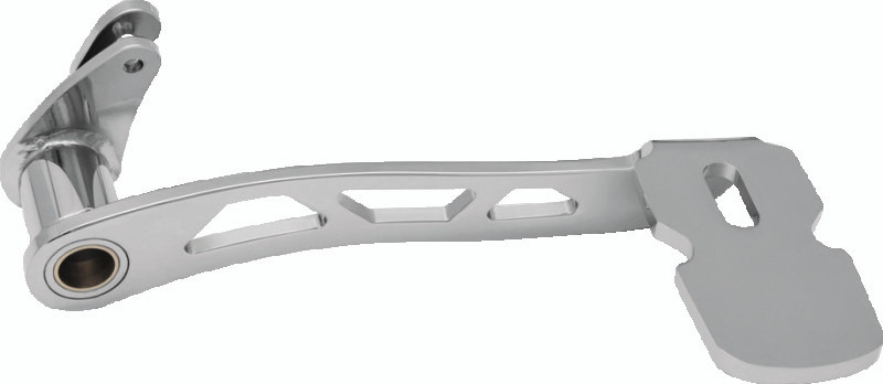 Kuryakyn #9642 - Girder Extended Brake Pedal 14 and Up Without Fairing Lowers Chrome