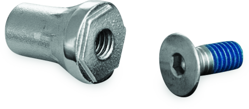 Kuryakyn #4376 - Replacement Tapered Peg Mount With Screw Chrome