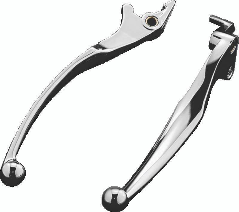 Kuryakyn #7429 - Wide Style Clutch & Brake Lever For Honda Chrome