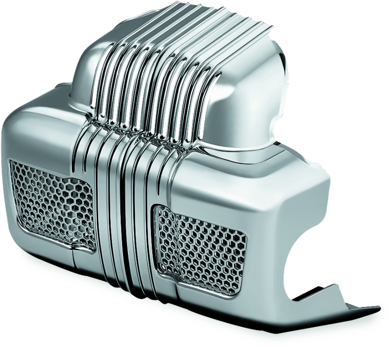 Kuryakyn #7677 - Coolant Pump Cover 14-16 Touring Models Chrome