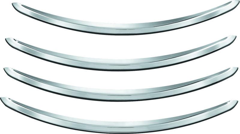 Kuryakyn #7797 - Rear Fender Accents FLHX & FLTR Models Chrome