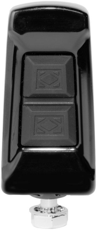 Kuryakyn #10049-2 - Enygma Shift Peg - Gloss Black
