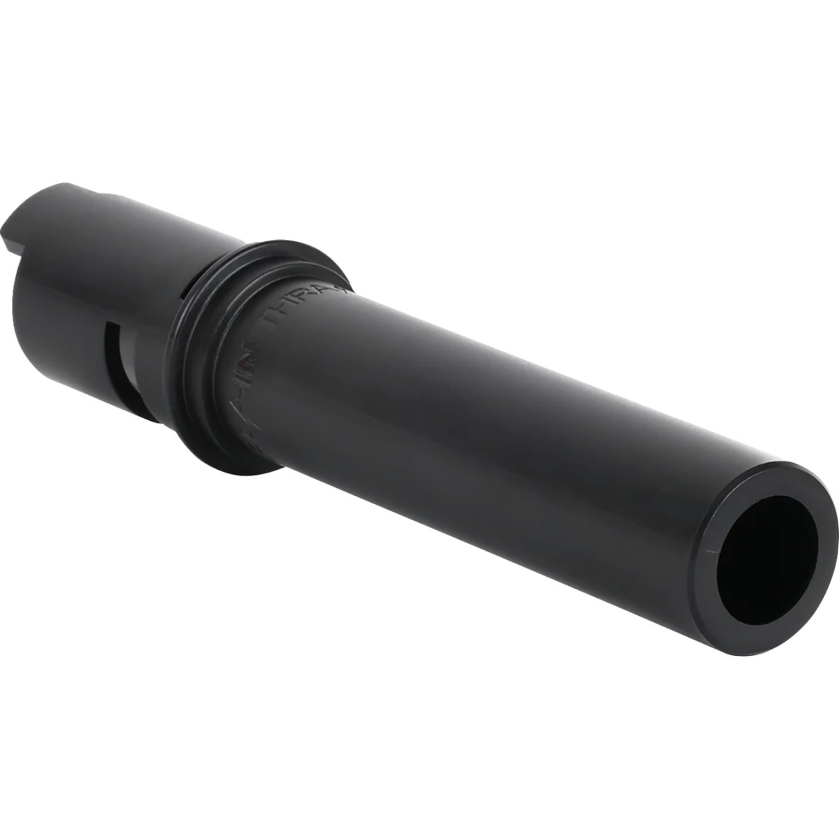 Thrashin Supply CO. #TSC-2805-1 - Throttle Tube - Smooth - 1" - Touring TBW - Black
