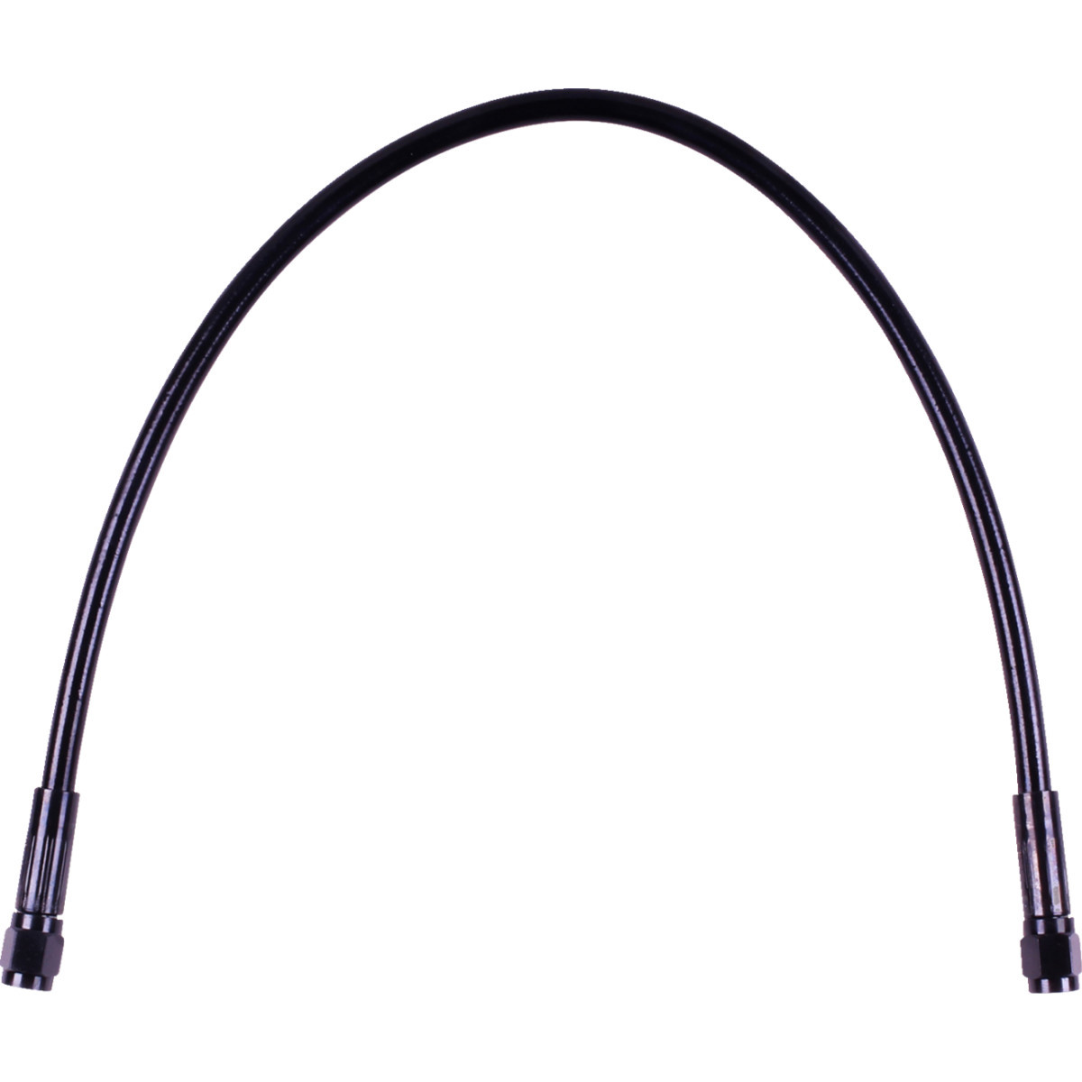 Magnum Shielding #SBB0500-18 - Universal XR Brake Line - 18" - Black w/ Black Fittings