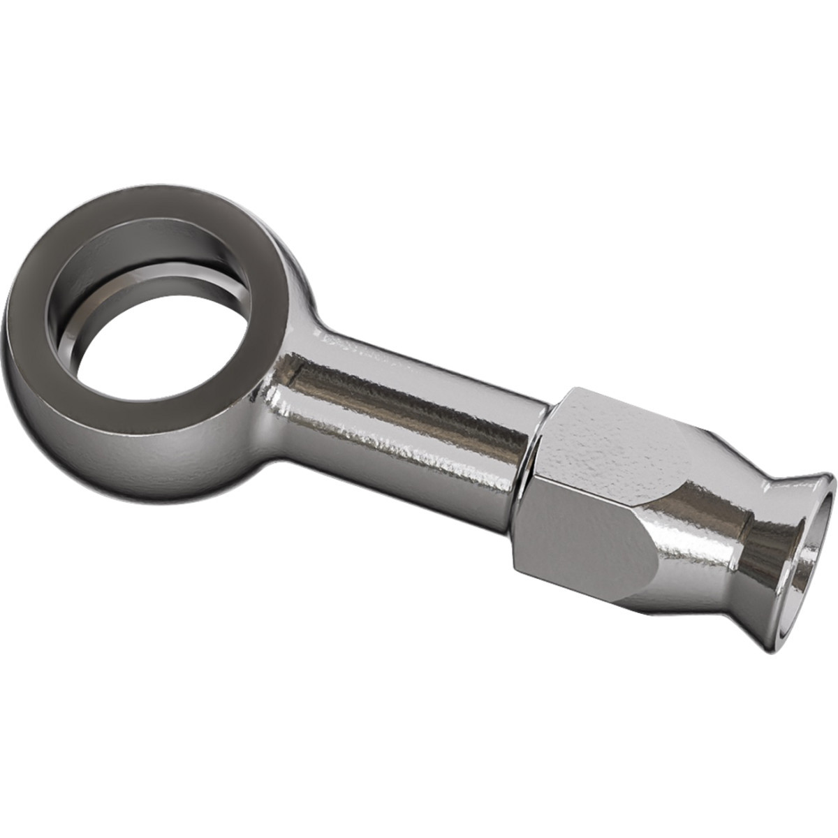 Goodridge #P5092-03C - Banjo Adaptor - 3/8" - Straight - Long