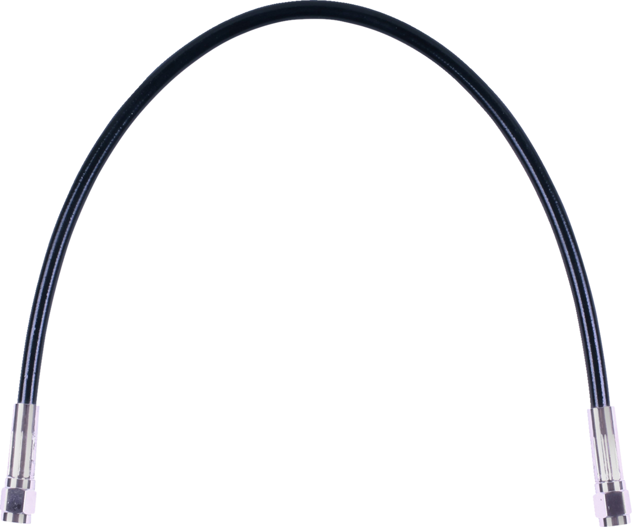 Magnum Shielding #SBC0500-32 - Universal XR Brake Line - 32" - Black w/ Chrome Fittings