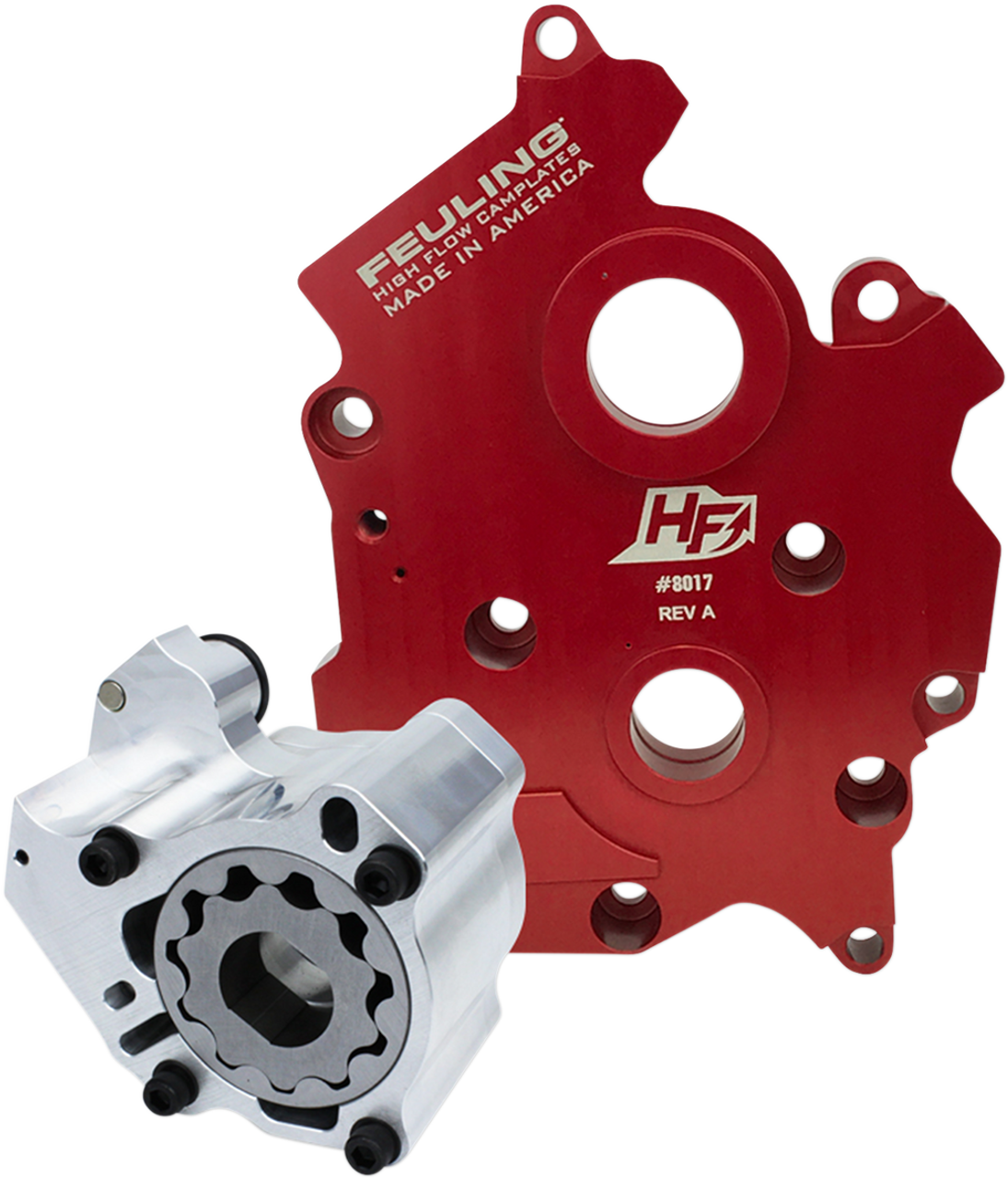 Oil Pump with Cam Plate - M8