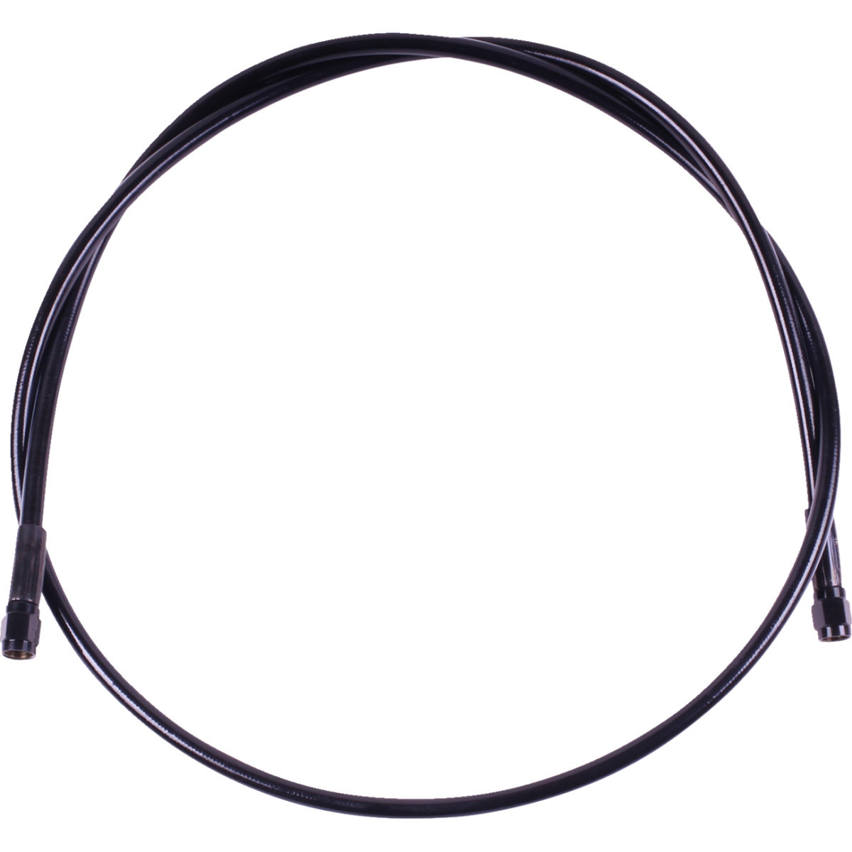 Magnum Shielding #SBB0500-38 - Universal XR Brake Line - 38" - Black w/ Black Fittings