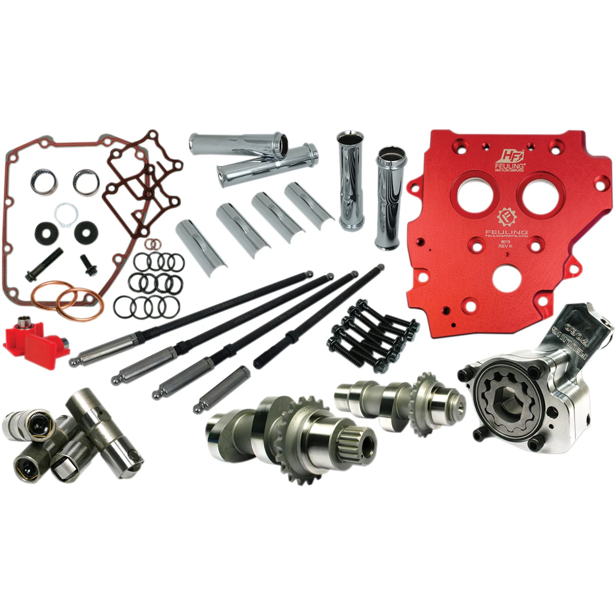 Feuling Parts #7206 - Camchest Kit - HP+® - 525 Series - Chain Drive - Twin Cam