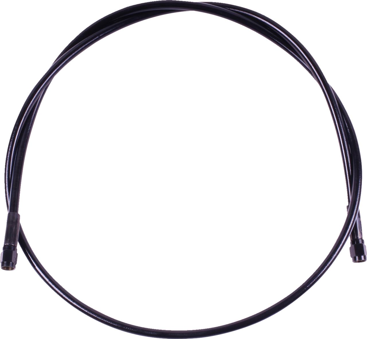 Magnum Shielding #SBB0500-40 - Universal XR Brake Line - 40" - Black w/ Black Fittings