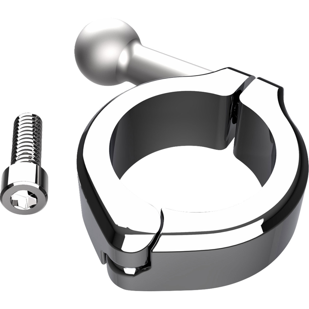 Ciro #55138 - Gen 2 Aluminum Clamp - 1-1/4"|1-1/8" - Chrome