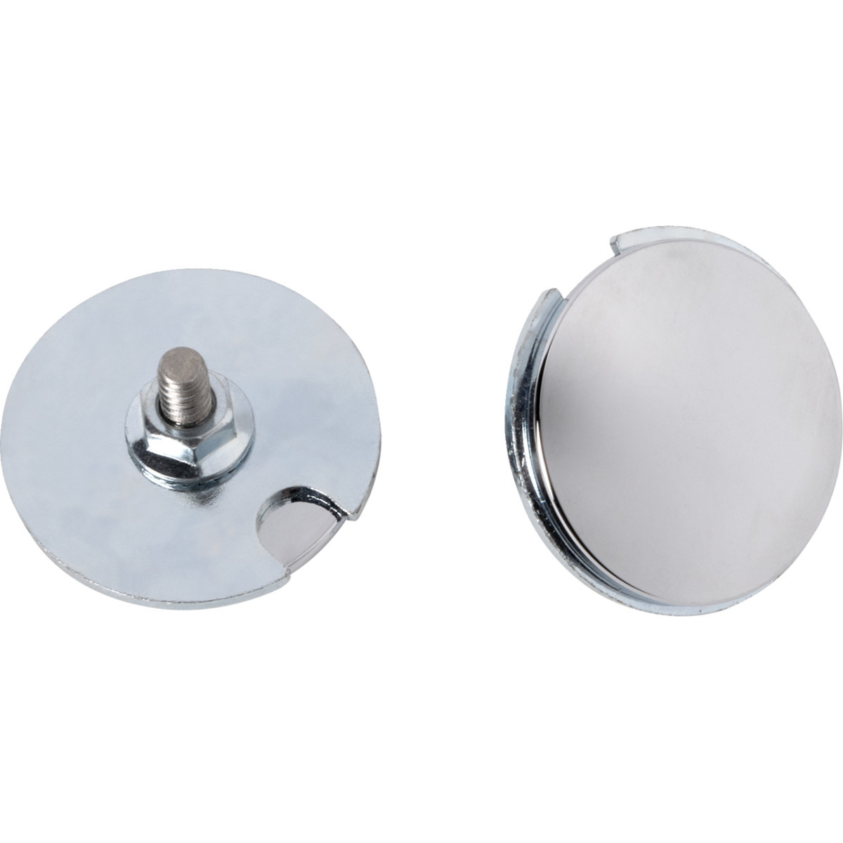 LA Choppers #LA-9001-02 - Fairing Mirror Removal Plug - Chrome
