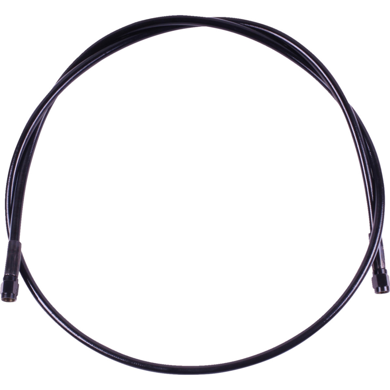 Magnum Shielding #SBB0500-72 - Universal XR Brake Line - 72" - Black w/ Black Fittings
