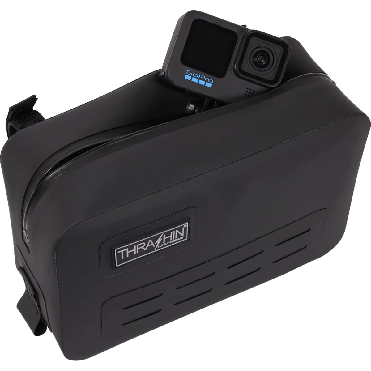 Thrashin Supply CO. #THB-0021 - Handlebar Bag - Black - Waterproof