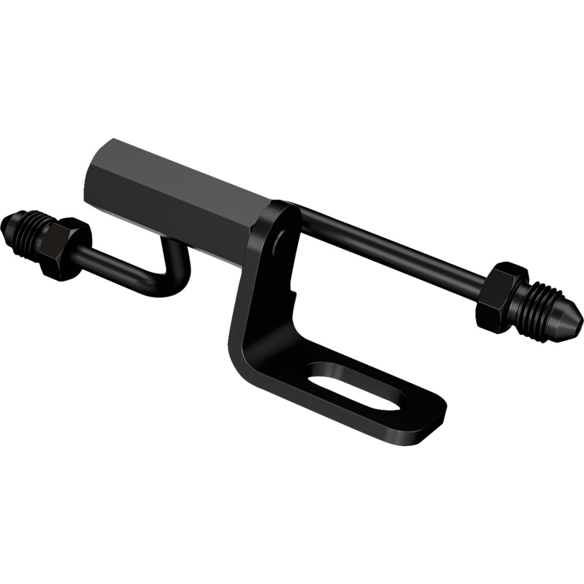 Goodridge #PMCHD-021ZBK - Rear Brake Switch Holder Bracket - Softail '07-13