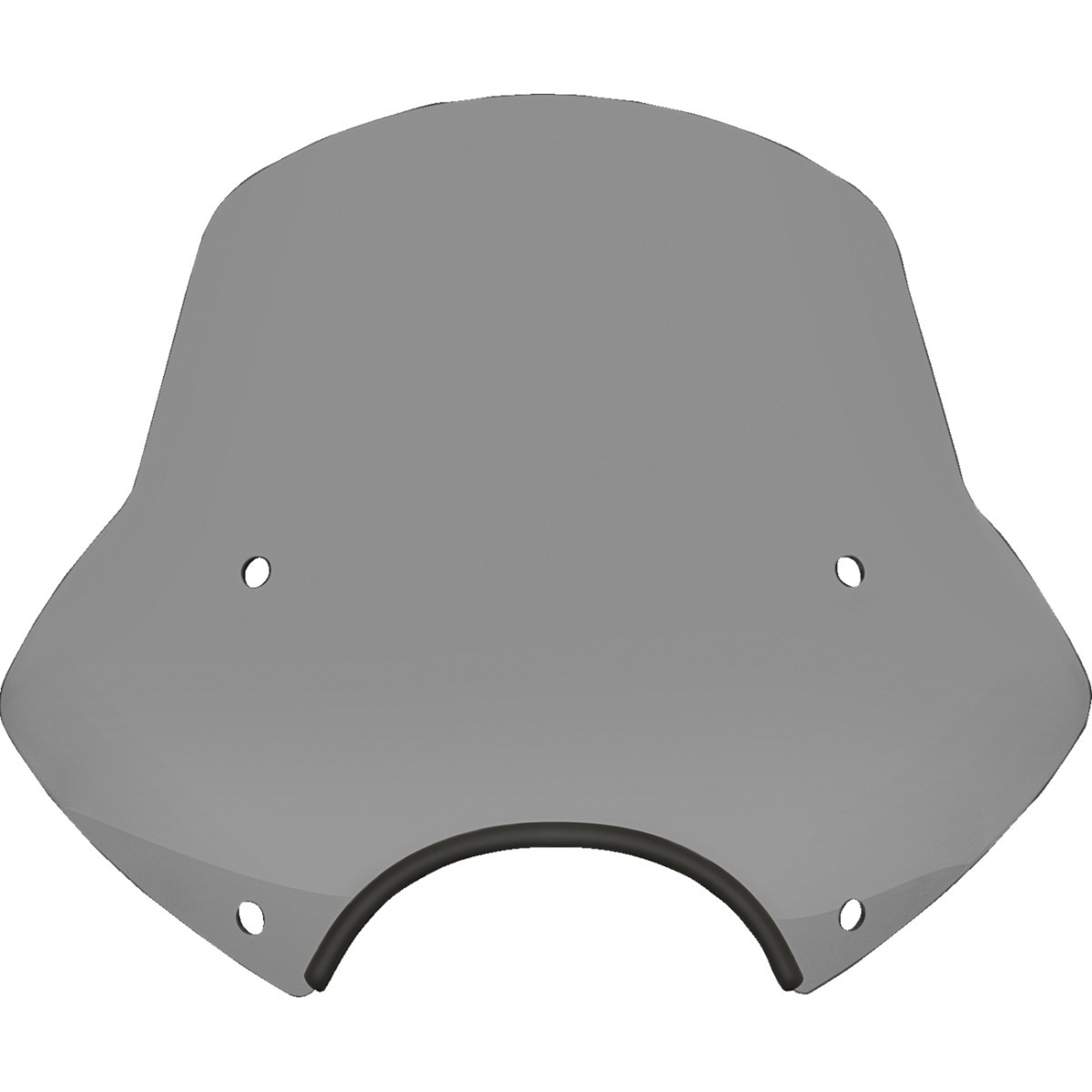 Memphis Shades #MEP54712 - Speed Demon Sportshields - 15" - 9" Headlight Cutout - Black Smoke