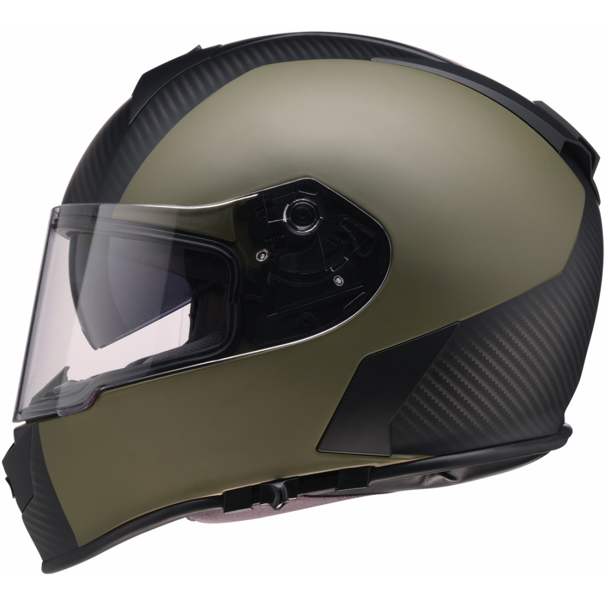 Z1R - Warrant Helmet - Carbon - Green - 2XL