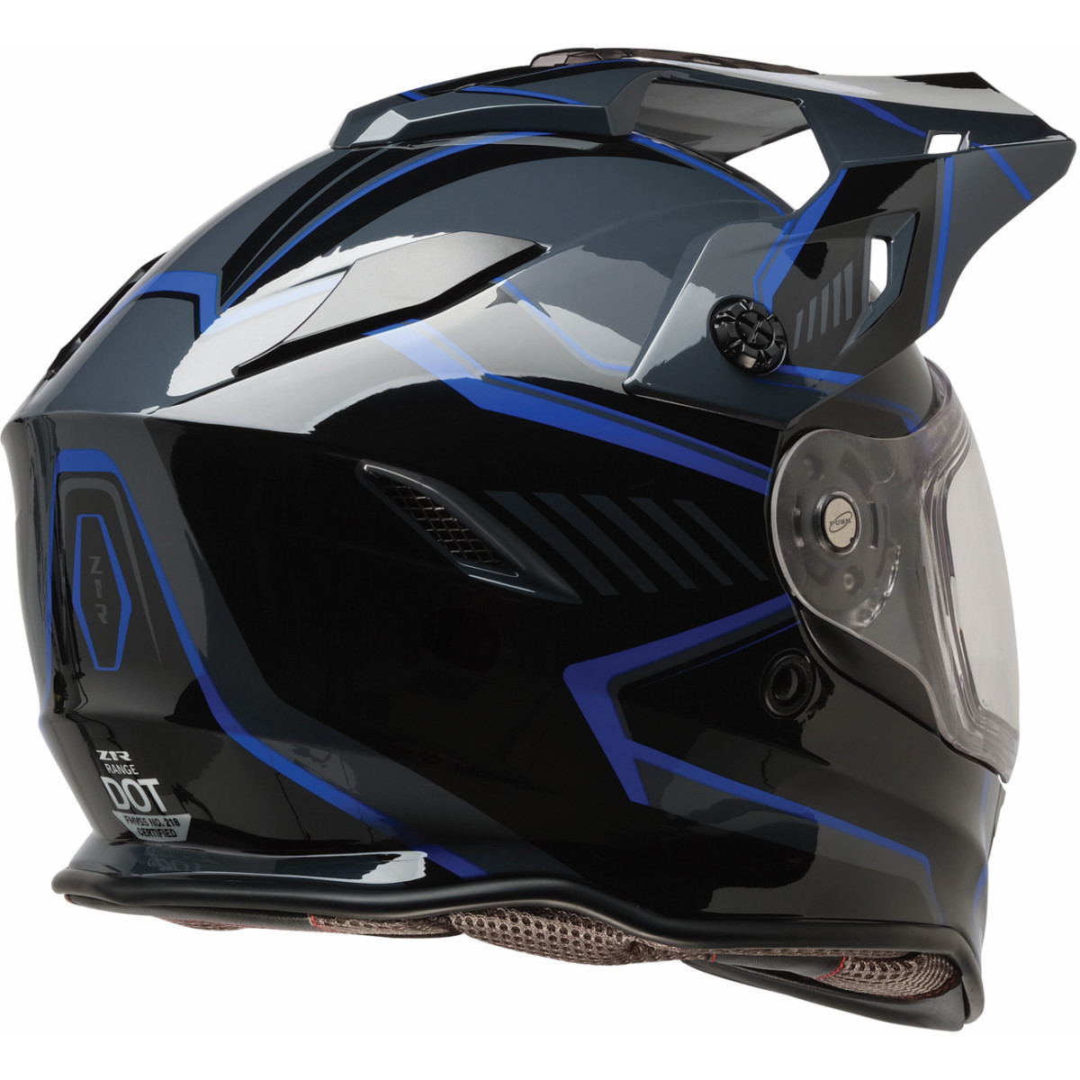 Z1R - Range 2.0 Helmet - Voyager - Black/Blue - Large