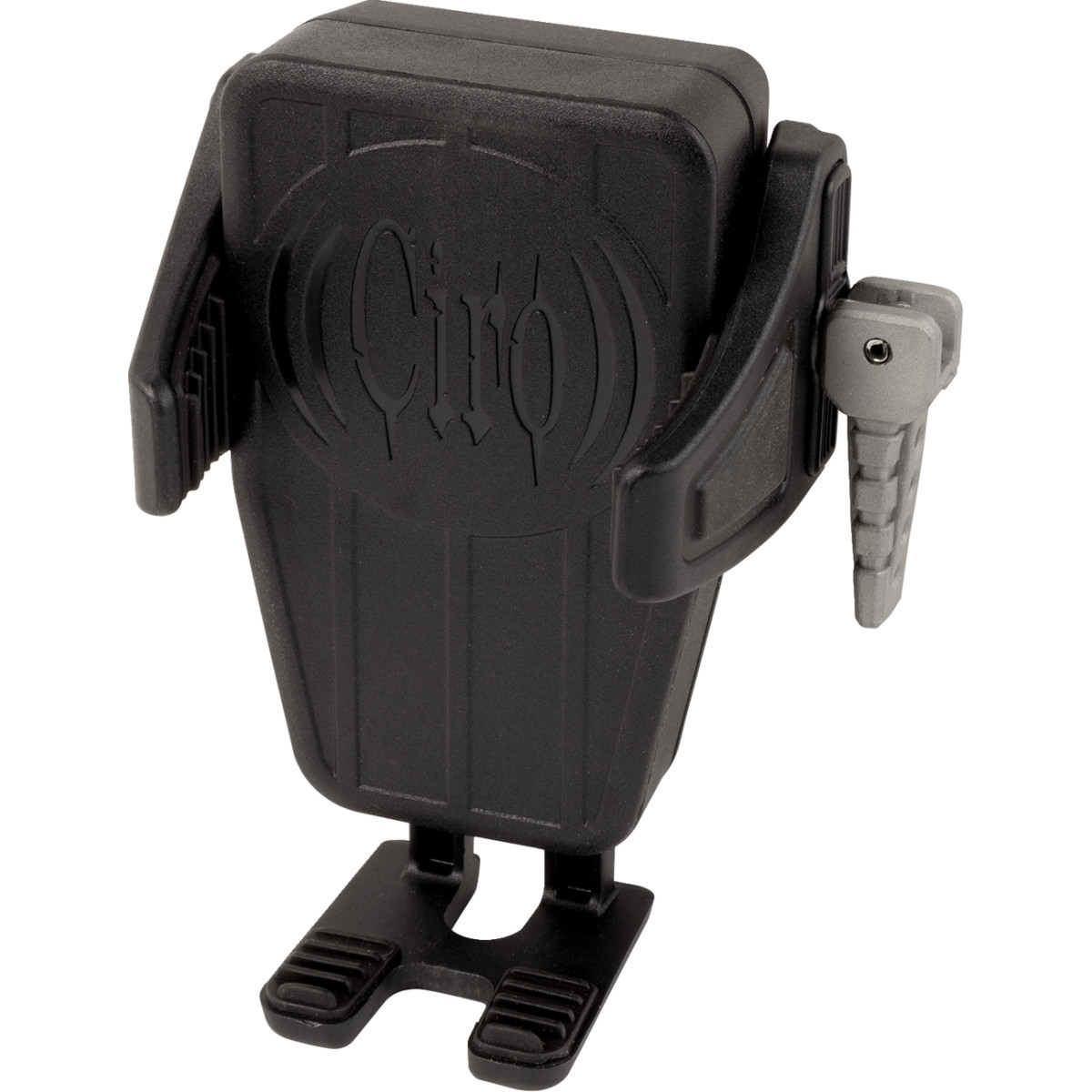 Ciro #55311 - Gen 2 Cybercharger® Phone Holder - Black - Black Offset Perch Mount