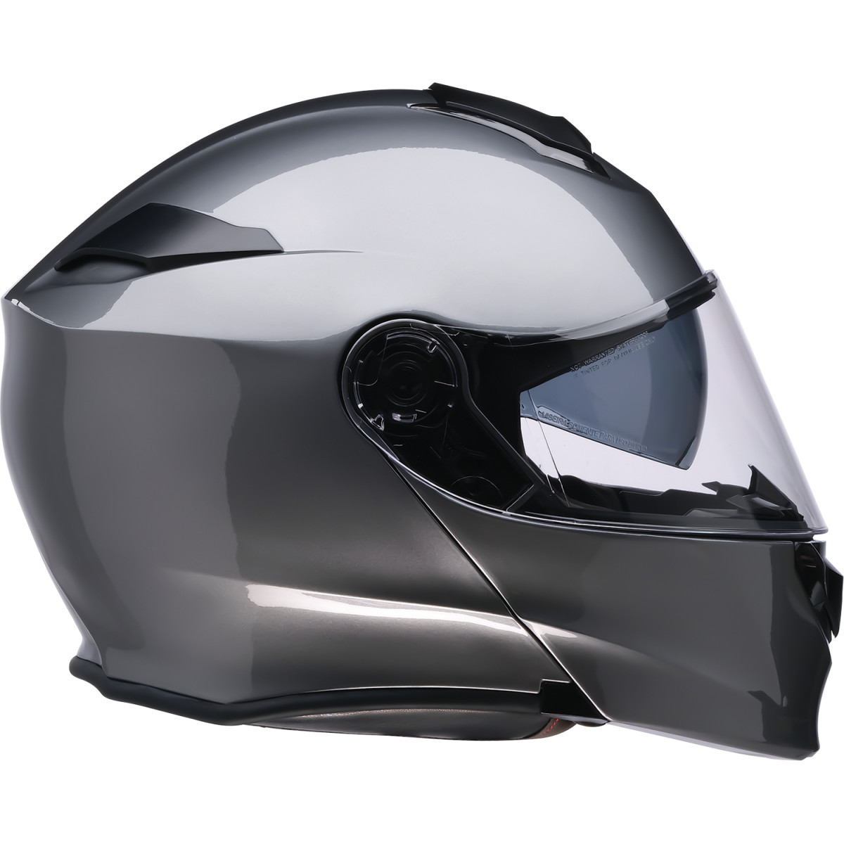 Z1R - Solaris 2.0 Modular Helmet - Solid - Dark Silver - 2XL
