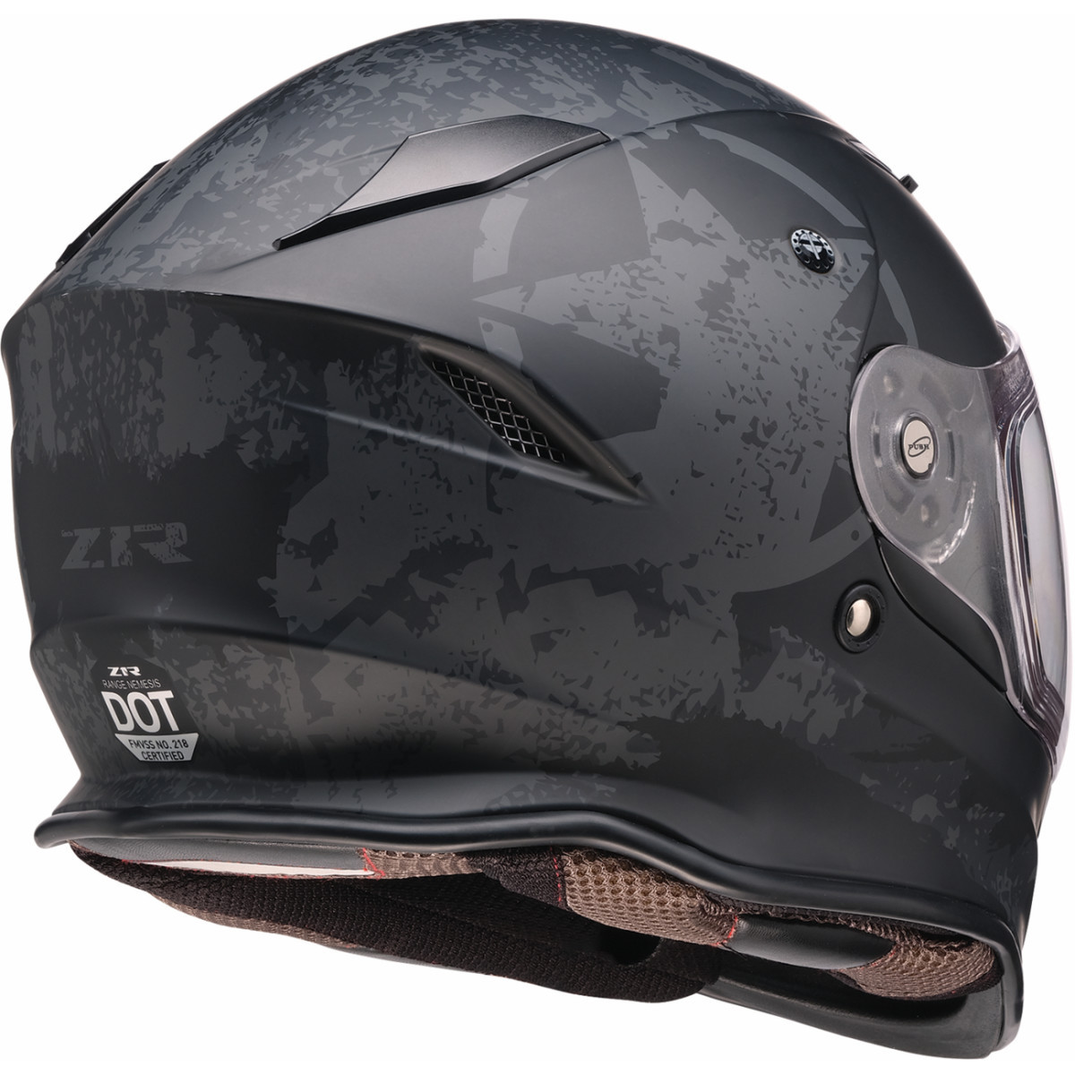 Z1R - Nemesis Helmet - Speed Demon - Black - XS