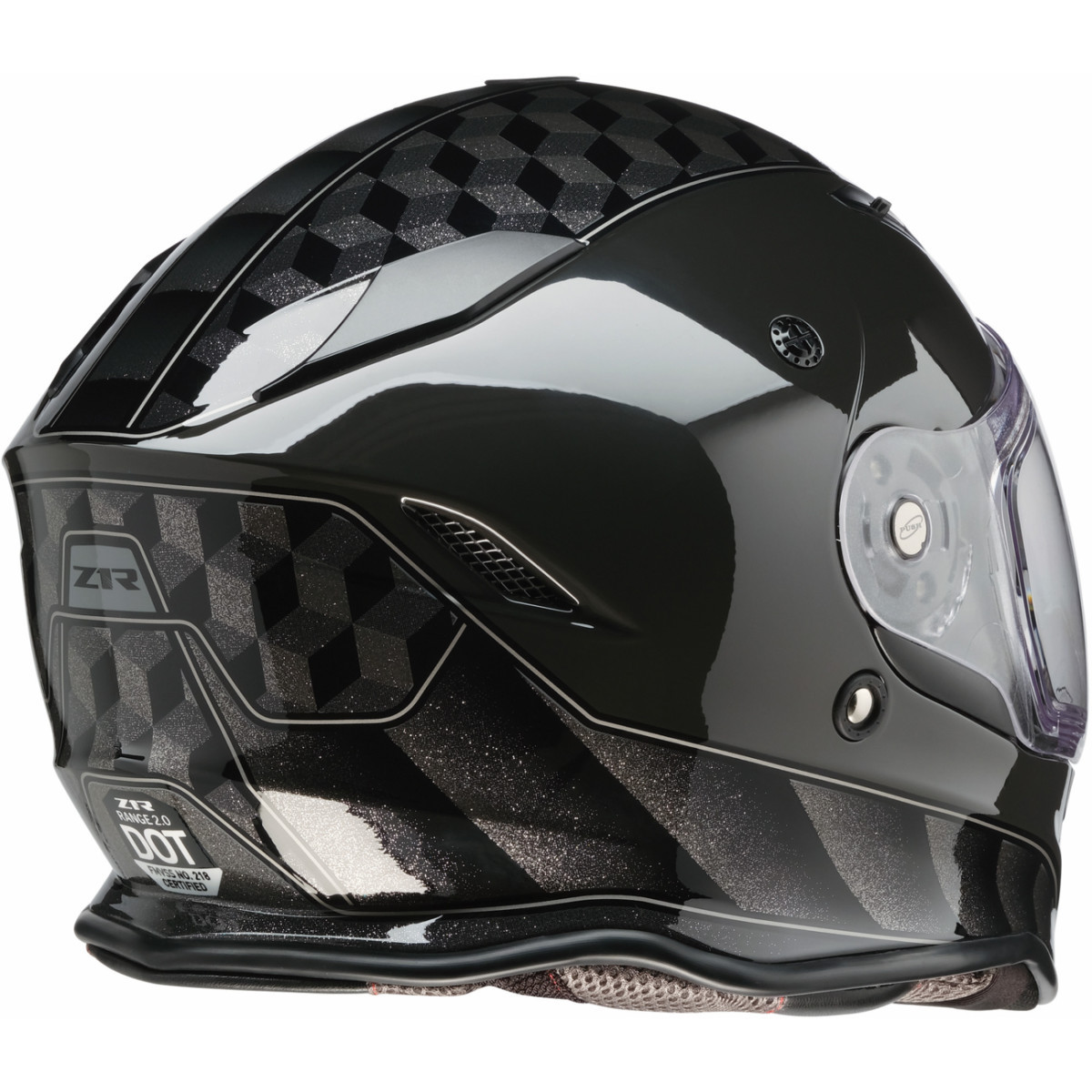 Z1R - Nemesis Helmet - Thunderbird - Gray - Large