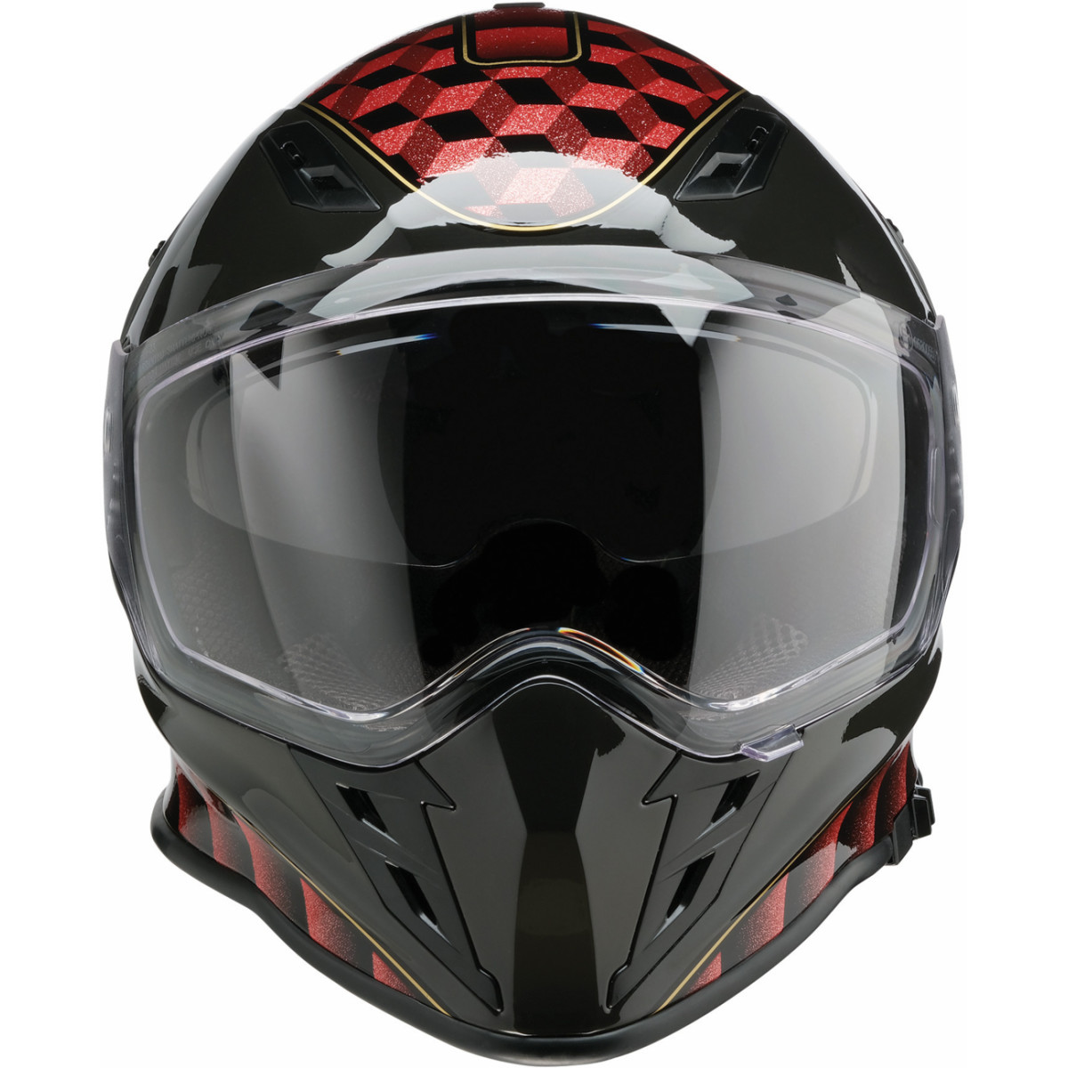 Z1R - Nemesis Helmet - Thunderbird - Red - XS